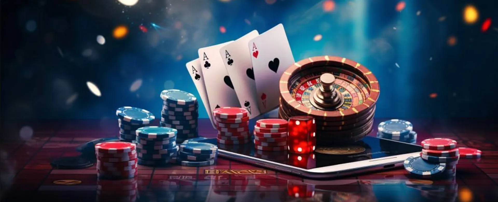 8k8 Casino Login Banner with vibrant casino games